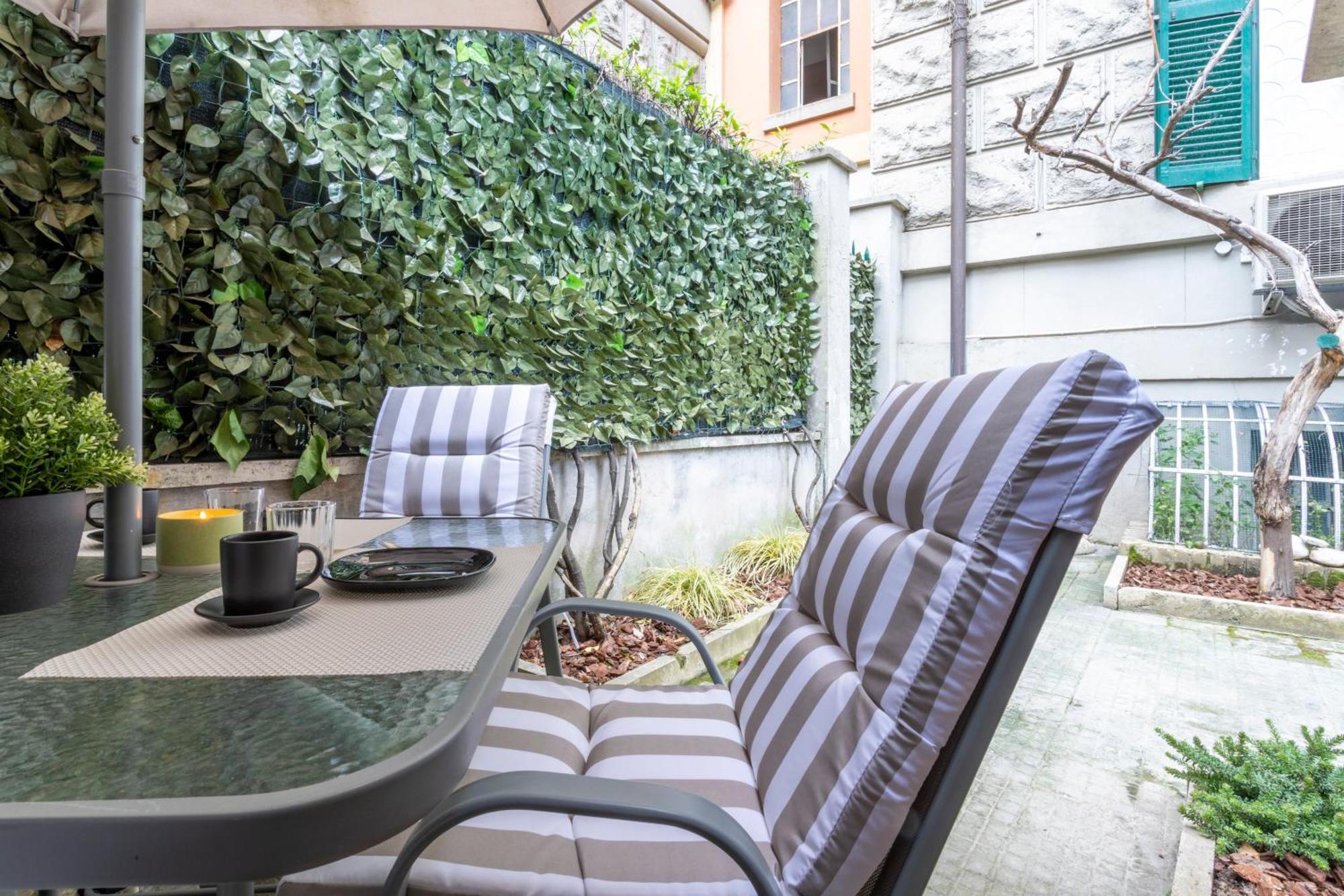 Isabella Stylish Apartment With Garden Róma Kültér fotó